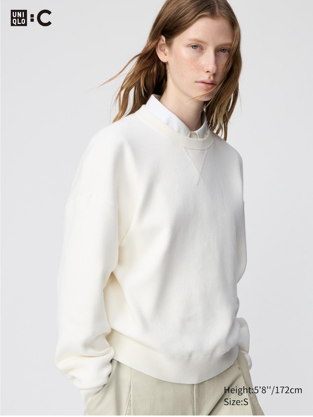 Uniqlo:C Cream Crewneck Sweater